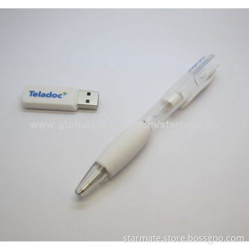 Clear Pen USB Flash Drive